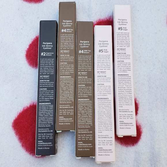 PERIPERA Makeup Peripera Ink Skinny Eyeliner Brand New In Box
